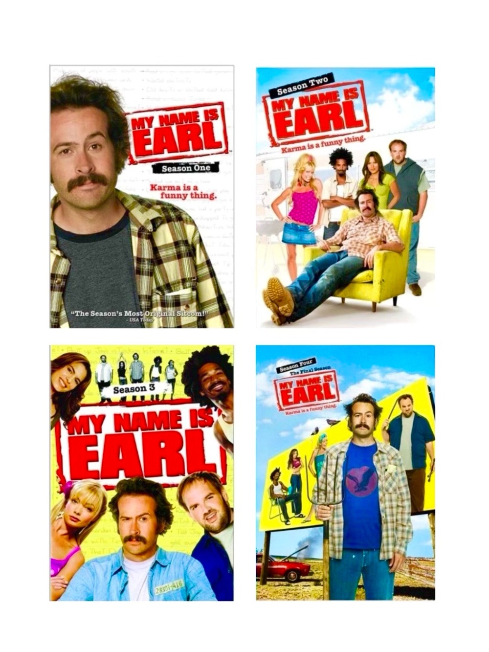 My Name Is Earl: The Complete Series (DVD, 2005, 16-Disc Set)